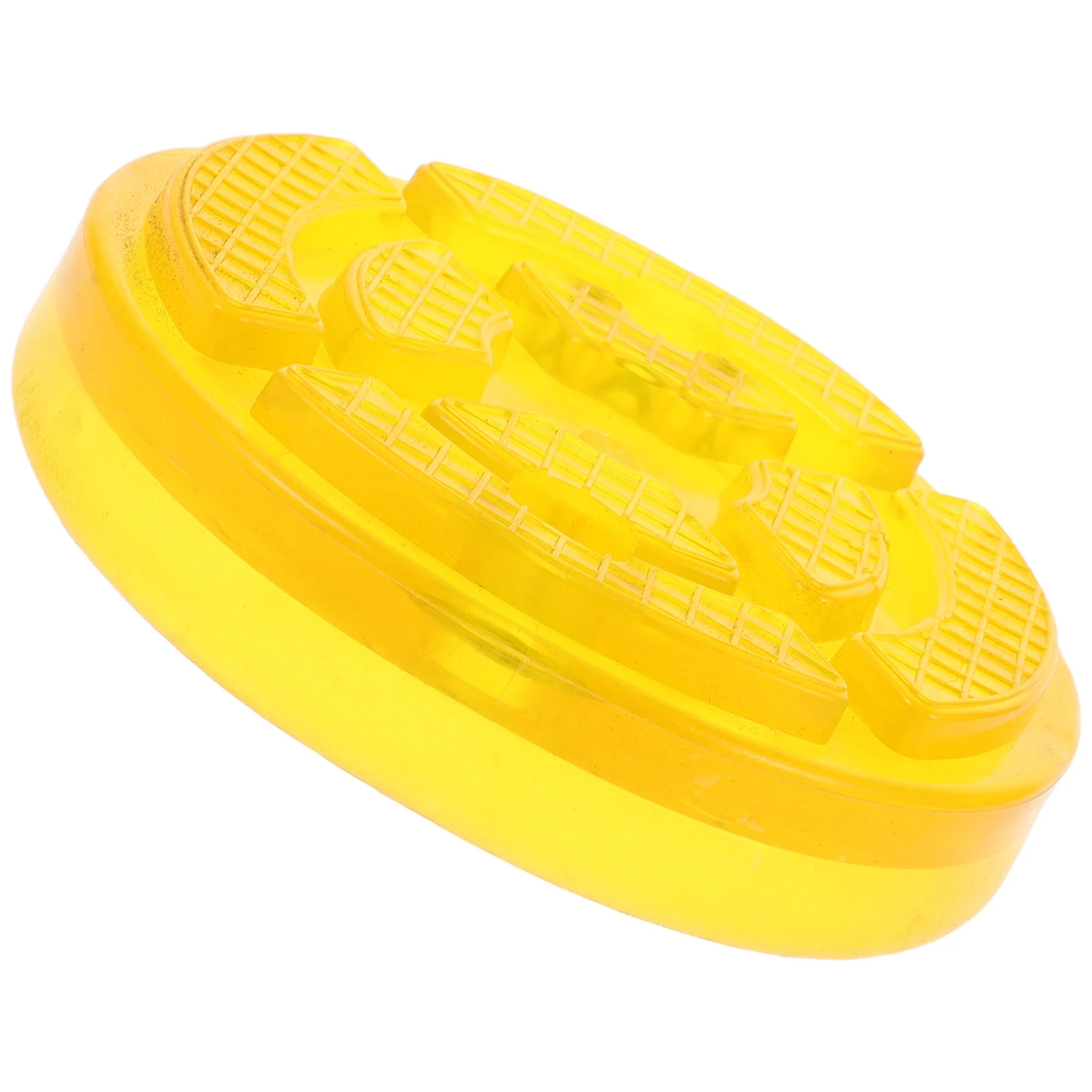 

Floor Jack Rubber Pad Universal For Rvs Trailers Vehicles Reinforced Round Stand Pinch Weld Stabilizer Use