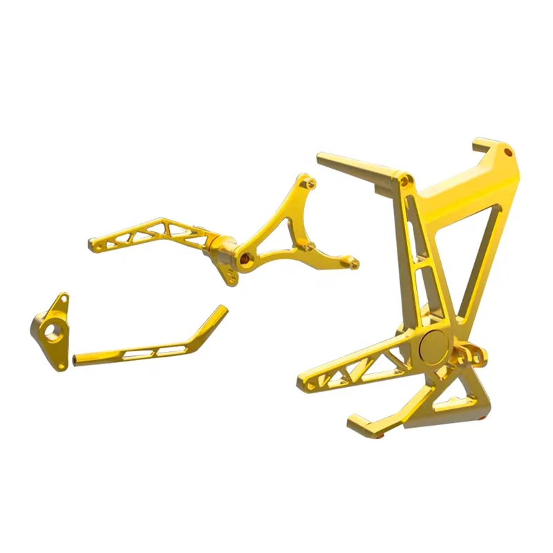 طقم تحكم متوسط للدراجة النارية STLF Black3 لـ HD 18-Later Softail للتحكم في القدمين يناسب مجموعة أدوات LowRider S/Street Bob #3