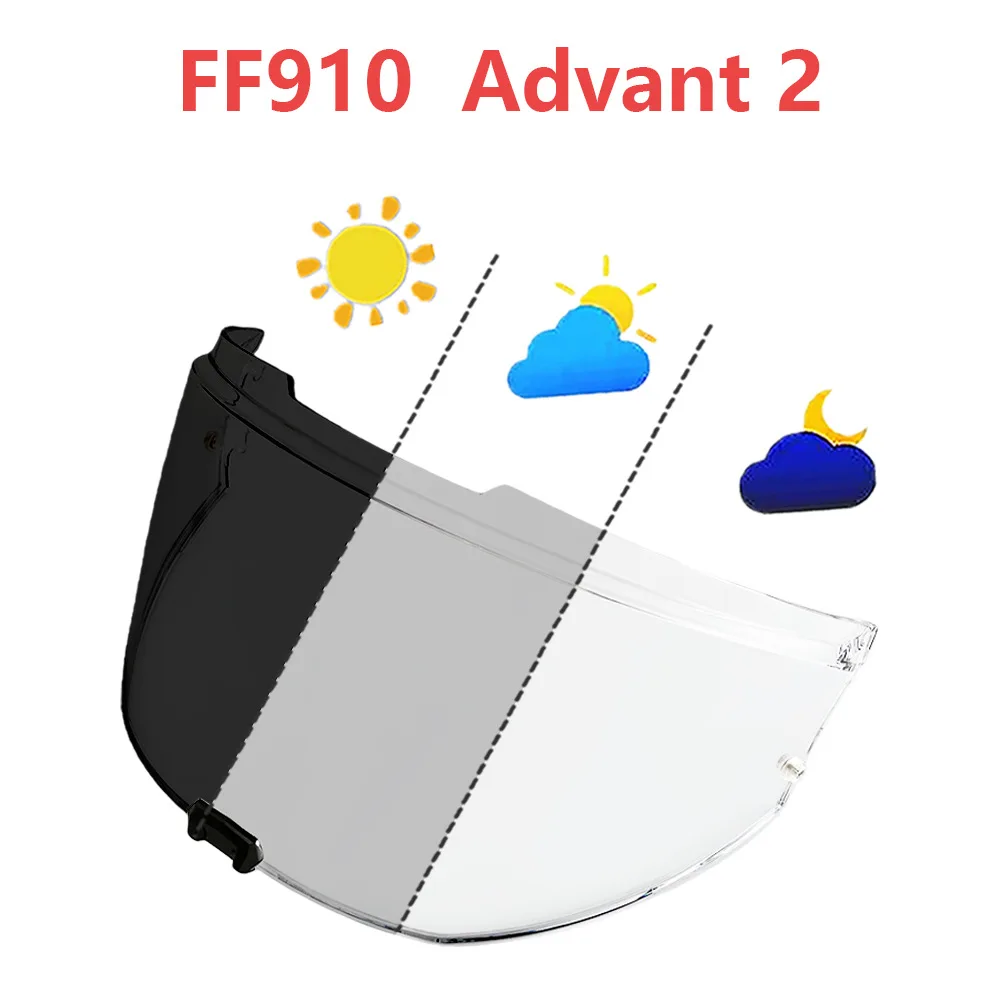 Motorcycle Helmet Visor for LS2 FF910 ADVANT II Modular Flip UP Helmets Shield Windshield Capacete Moto Casco Accessories Lens image 3