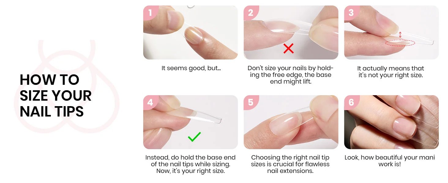 Gel Nail Tips Almond Short Summer Nails
