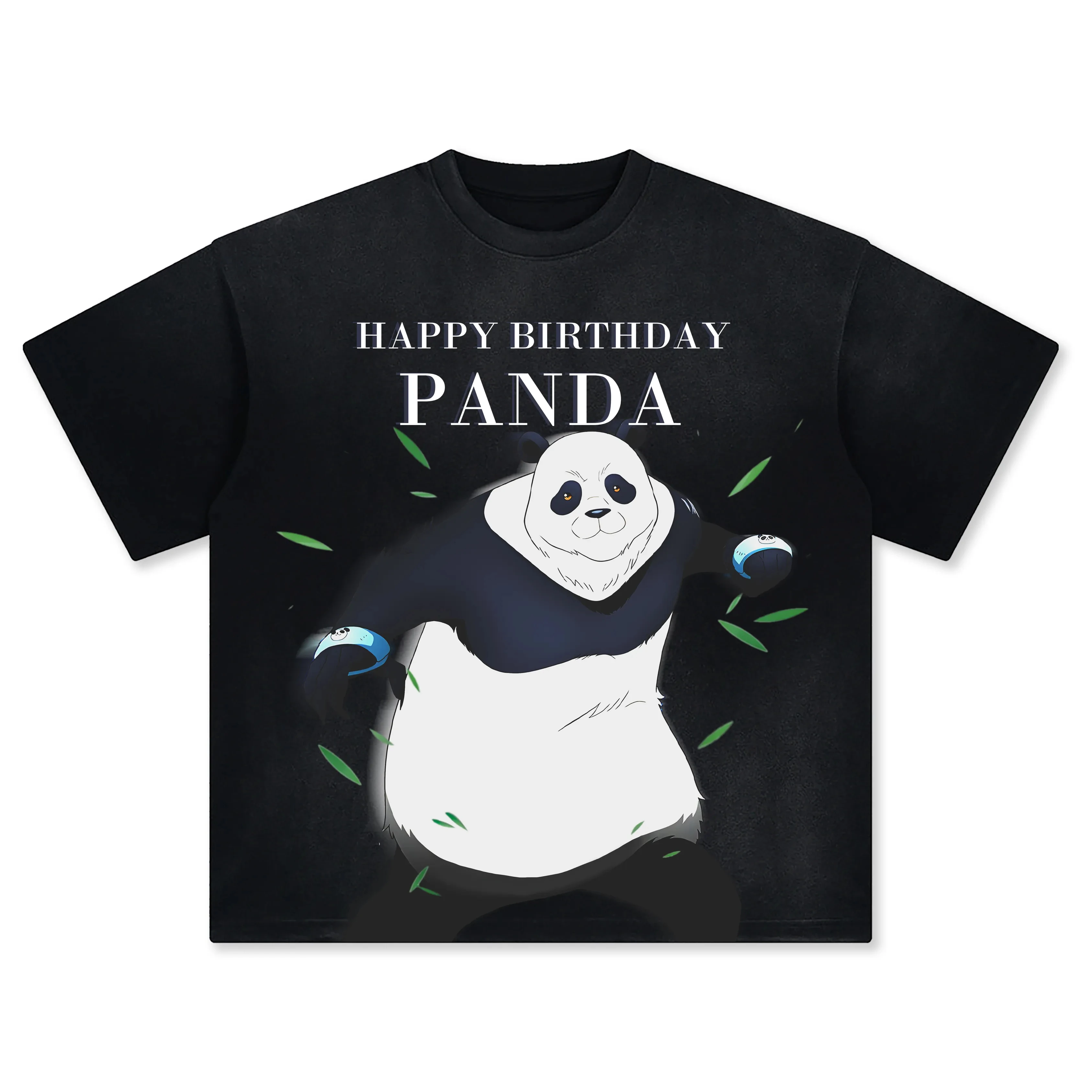 

Anime Jujutsu Kaisen Panda Summer T-shirt Harajuku Retro Streetwear Men Sport Cotton Oversized Loose Women Short Sleeves Unisex