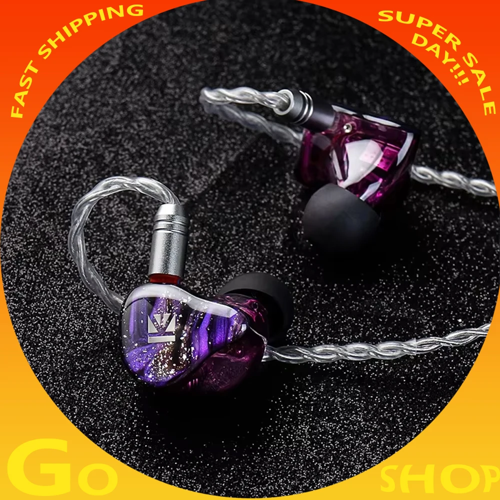 KBEAR Cepheusr In Ear HiFi Earphone 16 Unit Hybrid Technology In-Ear Custom Monitor Headset With Detachable Cable Music Earbuds