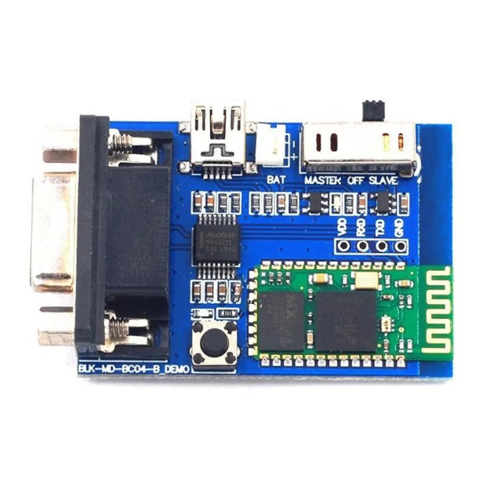 BC04-B Bluetooth Serial Port Module Demo Version Wireless Serial Port Communication RS232 Data Transmission