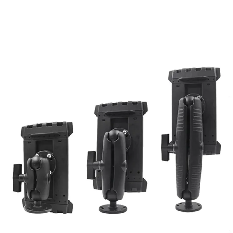 

Large Tri-Proof Industrial Heavy Duty Tablet Holder Compatible With All 205mm-257mm+1-17mm thickness+1'' /1.5“”round ball base