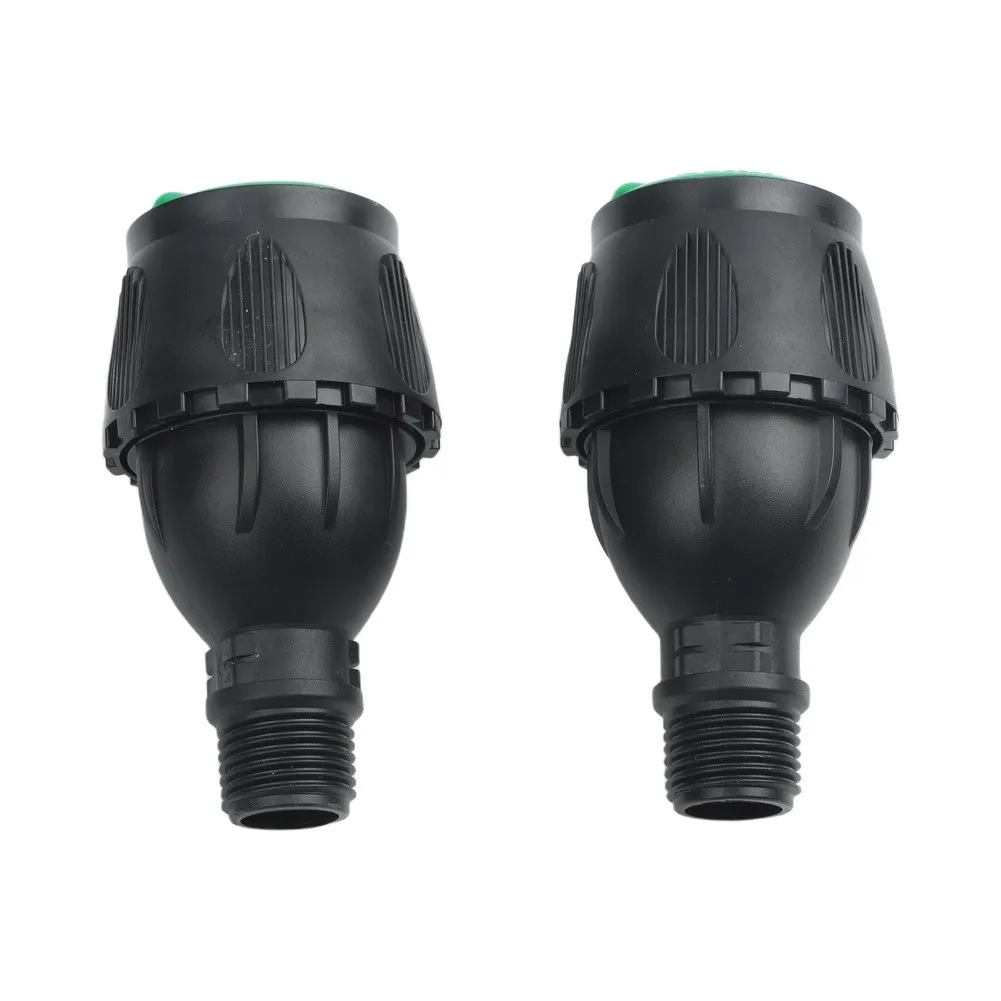 2 Pack Garden Sprinklers with 360 Degree Rotary Action 1/2 Male Thread 550 Liters Per Hour Flow for Broad Area Coverage