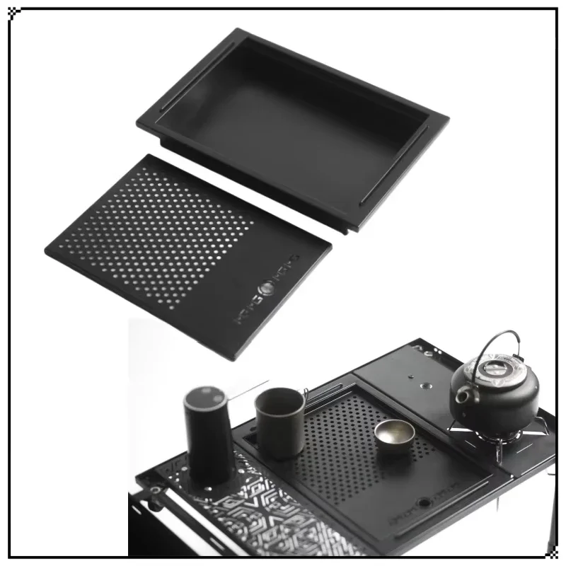 

New Sno IGT One Unit Tea Tray With Pulling Handle IGT One Unit Tea Tray Outdoor Camping Tea Tray IGT Table Accessories