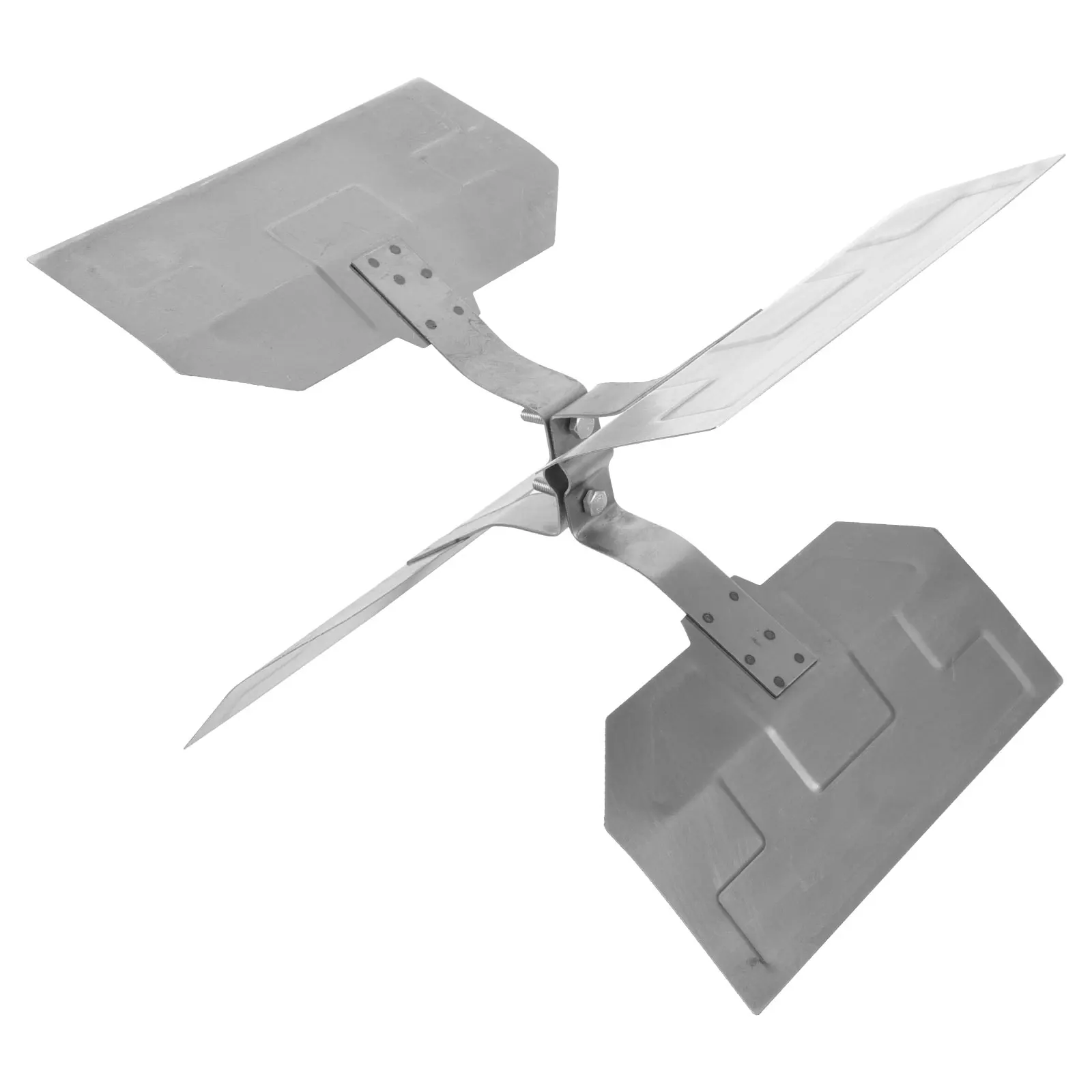 

Windmill Blade Accessories Agriculture Fan Parts Metal Blades Durable Small Farm Tool Crop Dispersing Machinery Efficient
