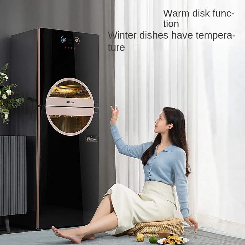 Stainless steel sterilization cabinet vertical household utensils chopsticks tableware temperatureארונות מ  خزانة مطبخ식기건조기