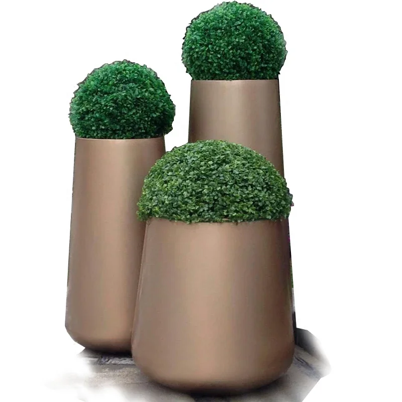 

Conical combination flower device, outdoor landscape flower device, combination flower pot.