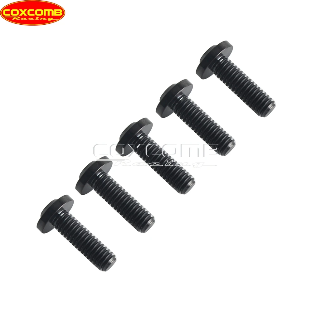 Titanium Brake Rotor Bolts Replace 46646‑05 3655A For Harley Street Glide Road Glide 90‑Later Grade5 Torx Screws Anodized Parts