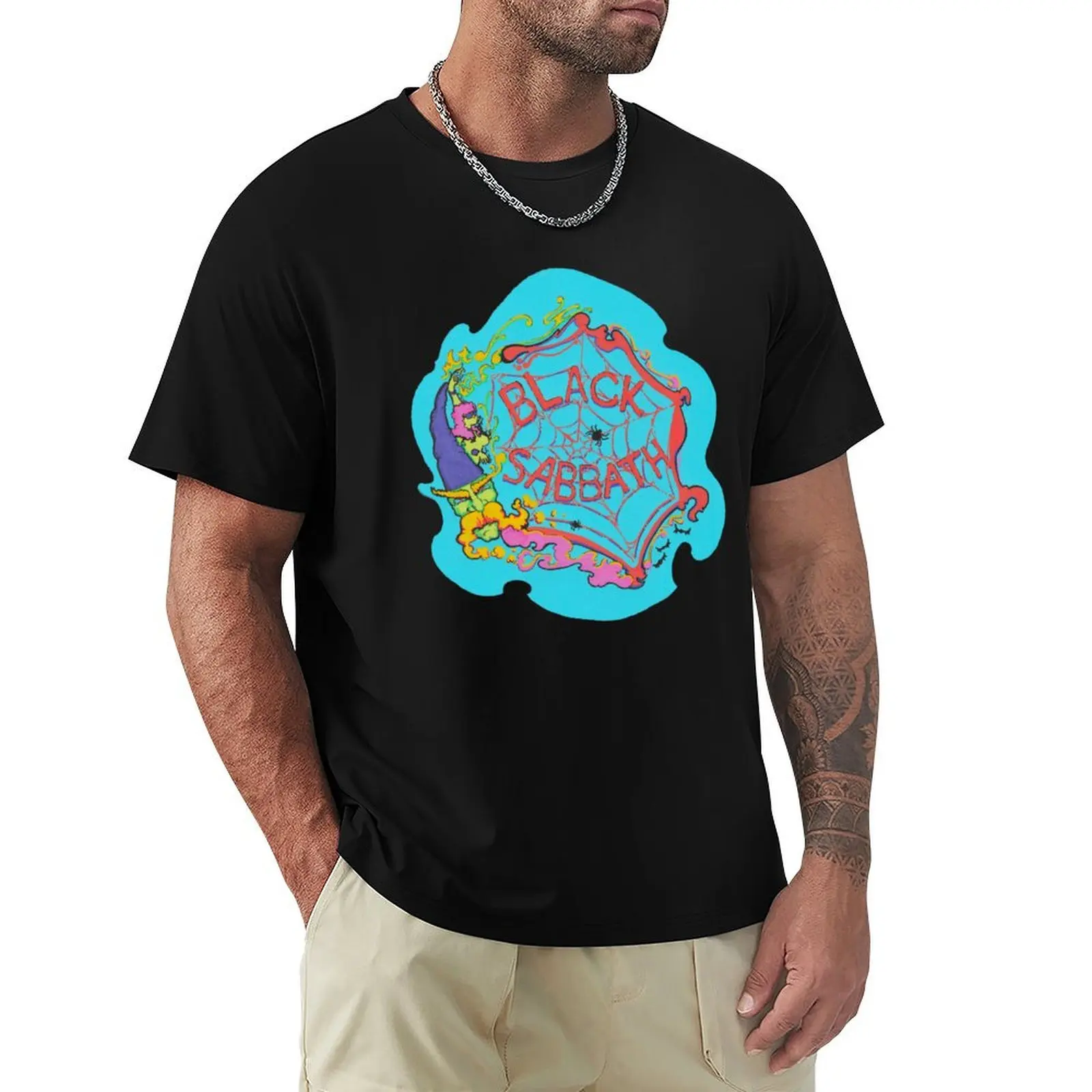 Sabbath Web T-Shirt Work Utility Casual Tee Shirt
