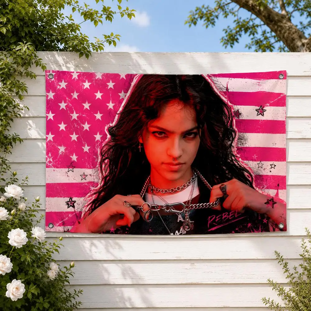 Singer Ari Abdul Flags decor flag banner,wall hanging flag,indoor outdoor wall decor,yard garden porch patio