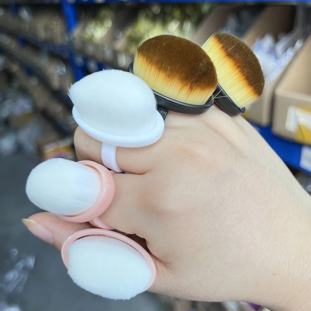 5pcs Professional Nail Dust Brush Art Brush Beauty Makeup Brushes Remove Gel Polish Powder Cleaning Tool Manicure Accessories