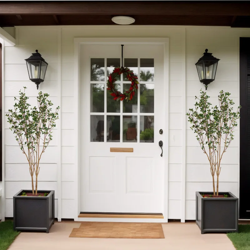 Faux Black Olive Tree 160Cm Tall Artificial Indoor Tree With Natural Trunk And Realistic Leaves For Home Or Office Decor 1Pc/S