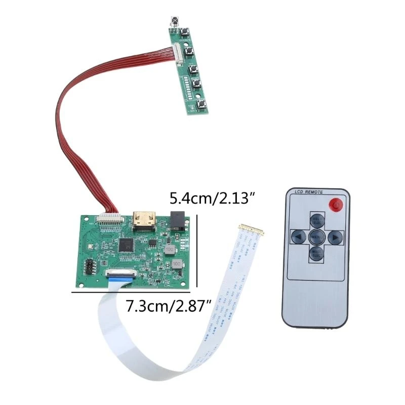 Universal LCD Driver Board Support Wide Input Standard Backlight 6pin Standard Edp-30pin Output Driver Board