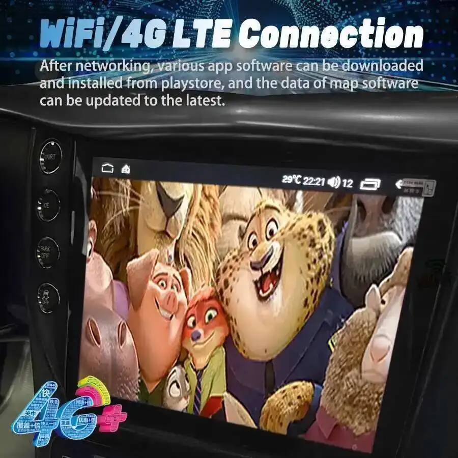 RHD Android15 سيارة الوسائط المتعددة مشغل فيديو لمازيراتي جران توريزمو GT 2007-2014 التيار المتناوب لوحة Carplay نظام تحديد المواقع ستيريو 4G واي فاي الملاحة #2