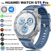 New Huawei WATCH GT 5 Pro Smartwatch Men Xuanji Sensing System 4GB memory NFC Video Display HD screen Compass Smart Watch Gift