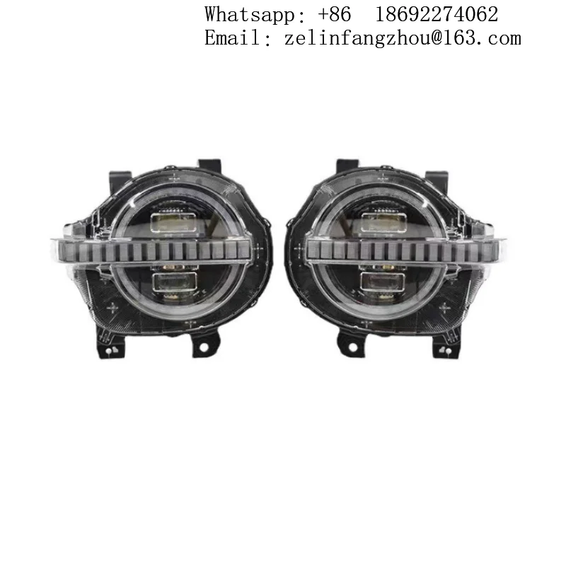 

LED Headlight Assembly Sequential Smoked Fit For Tank 300 Off-Road Heavy Duty