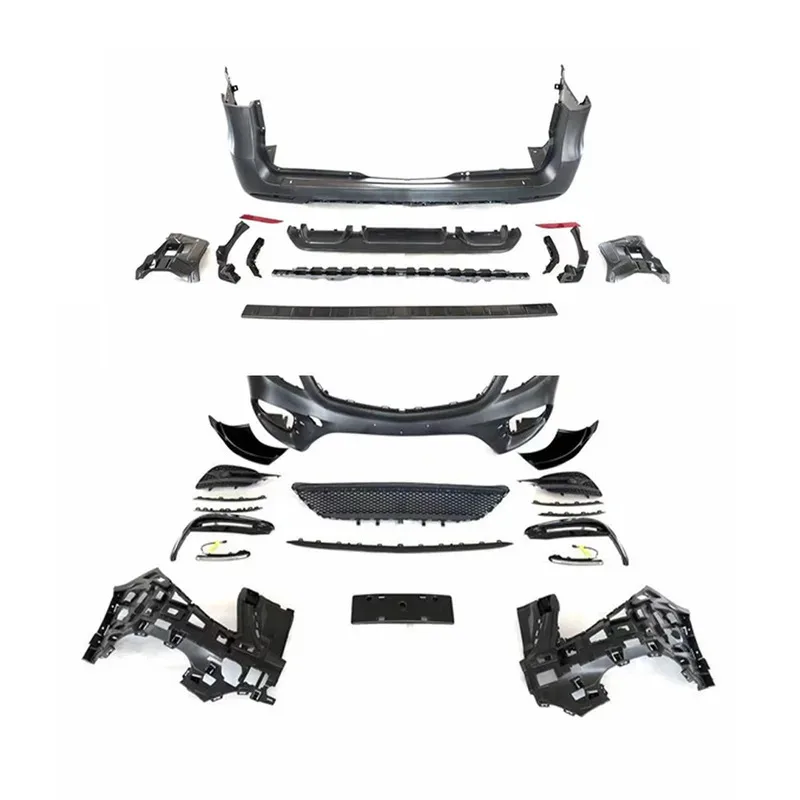 

Body Kits Fit Car Front Bumper Headlight For W447 Vito V-Class V260 Change High Matching Package B Style Kit