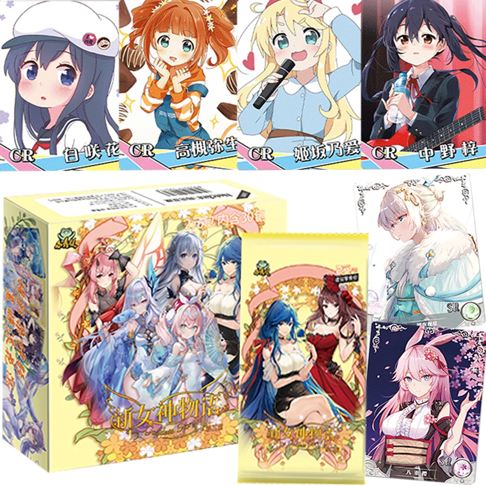 

Goddess Story Collection Cards Kugisaki Nobara Chitanda Eru Lovely Girls Rare Unique Art Design Anime Character Cards Boys Gifts