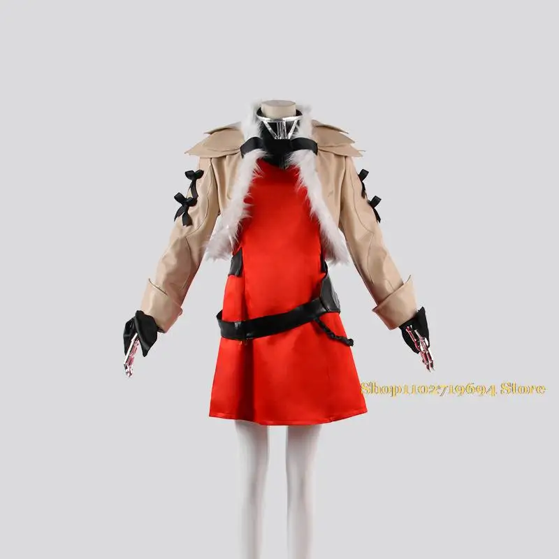 Gioco Final Fantasy XIV: Un Realm Reborn FF14 Alisaie Leveilleur Costume Cosplay Parrucca Anime Elezen Hallowen Uomo adulto Donna Vestito