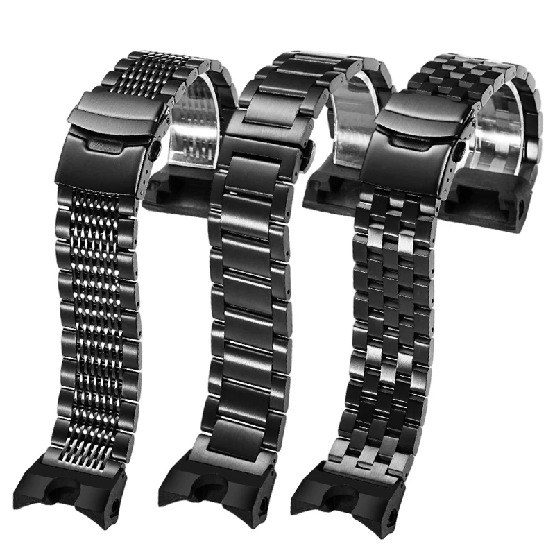 

Stainless steel watch strap for Casio G-SHOCK Air Hero 5588 GWR-B1000 modified solid stainless steel men's strap bracelet