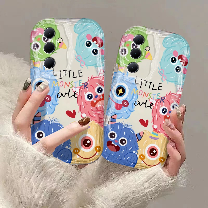 

Art Monsters inc Mike 3D Wave Case For Xiaomi Redmi 13C 12 12C 10 10C 9 9C A1 A2 K50 K40 Note 13 12 11 10 Pro Plus 4G 5G Cover