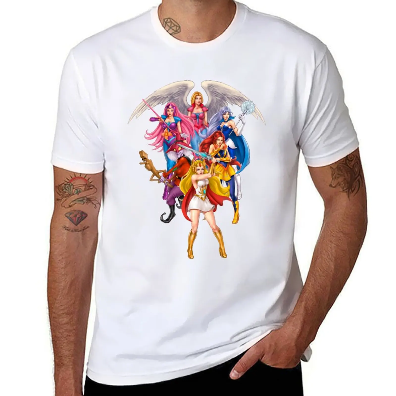 

the princess of power T-Shirt cotton tshirt 100% t shirts for man graphic funny T-Shirt