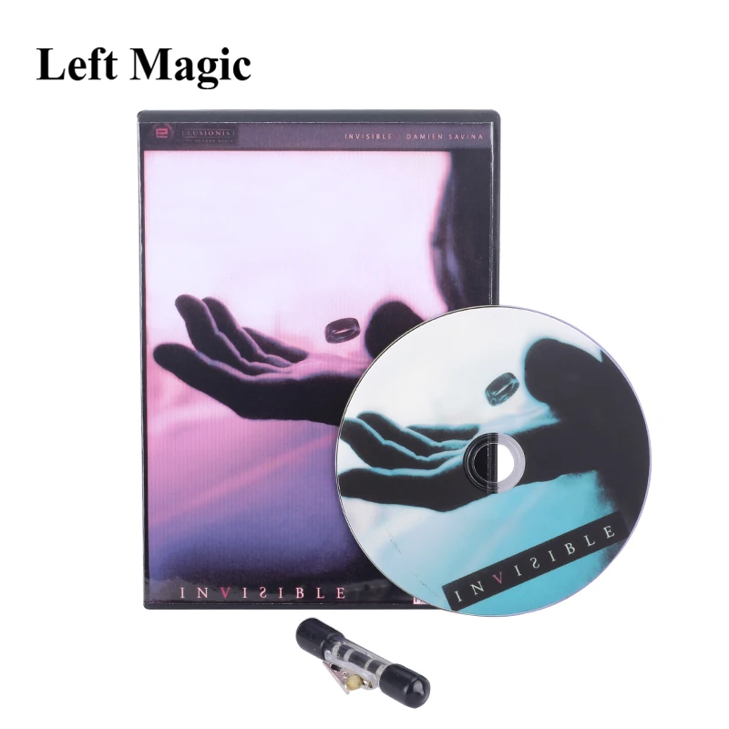 Invisible By Damien Savina With ITR Magic Tricks (DVD+ GIMMICK) Close-Up Street Stage Floating Magic Tricks Products Toys