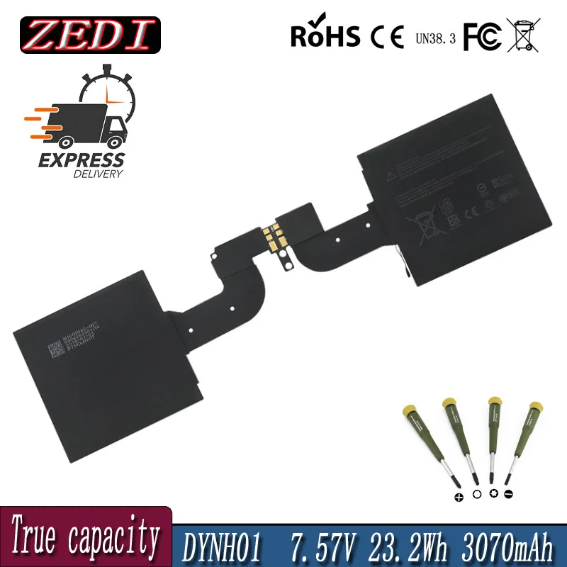 ZEDI DYNH01 Screen Battery For Microsoft Surface Book 2 15