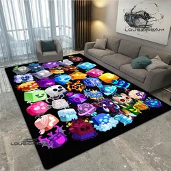 3d Game B-Blox Fruit Bedrukt Tapijt Antislip Tapijt Slaapkamerdecoratie Woonkamer Decoratie Wasruimte Vloermat Verjaardagscadeau