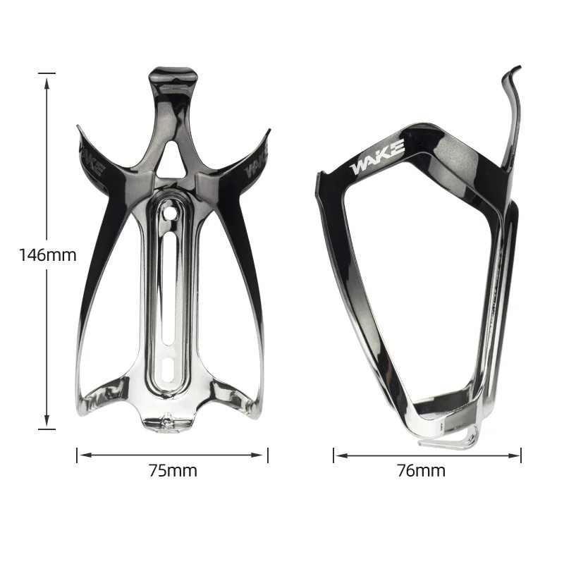 Wake MTB Water Bottle Cage Mountain Bike Cycling Bottle Holder Aluminum Alloy Ultralight Mount Stand for Cycling Road Bicycle