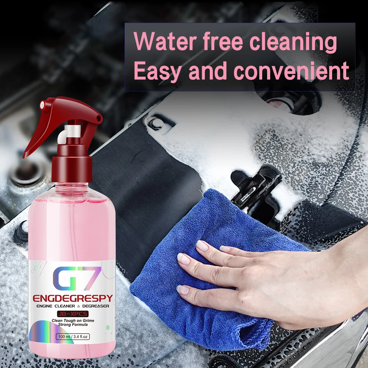 Car Engine Bay Cleaner Powerful Decontamination Cleaning Product For Engine Compartment Car Cleaning Product G7 ENGDEGRESPY