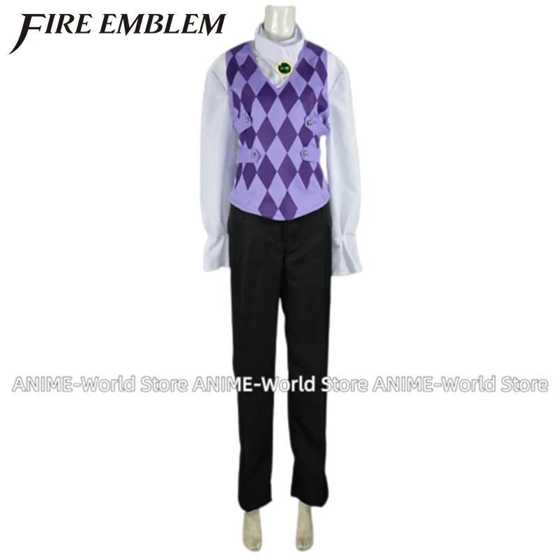 Game Fire Emblem Fates Fire Emblem If Jakob Cosplay Costume Halloween Party Cosplay Custom size Any Size