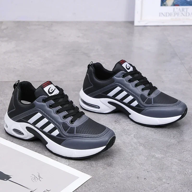 Unleash Your Stride: 2024's Men's Outdoor Running Shoes - Fashion Meets Function with Anti-Slip, Casual Design