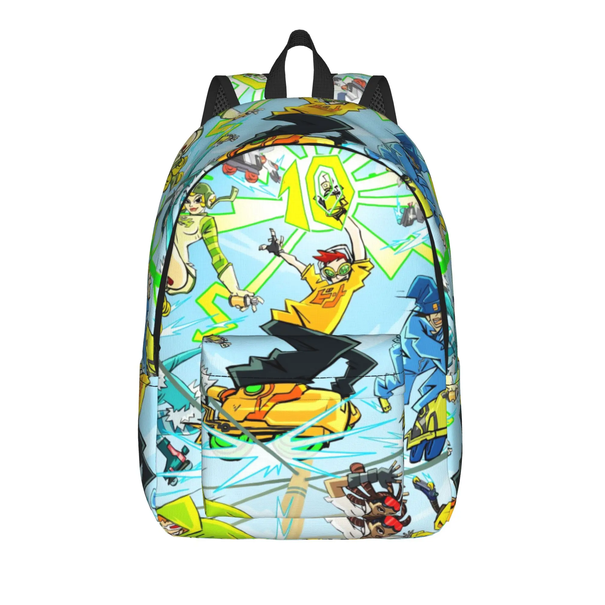 Jet Set Radio Future Backpack  Outdoor Backpacks Boy Girl High Quality Lightweight School Bags Style Rucksack