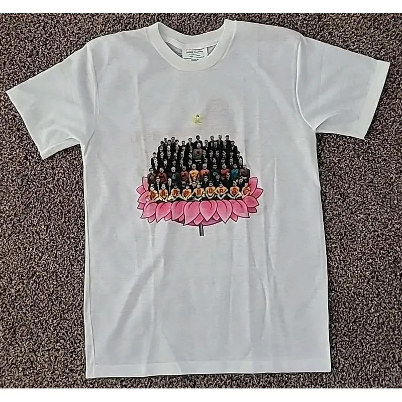 

Винтажная мужская рубашка с коротким рукавом George Harrison Dark Horse Promo VNC 1974, средняя