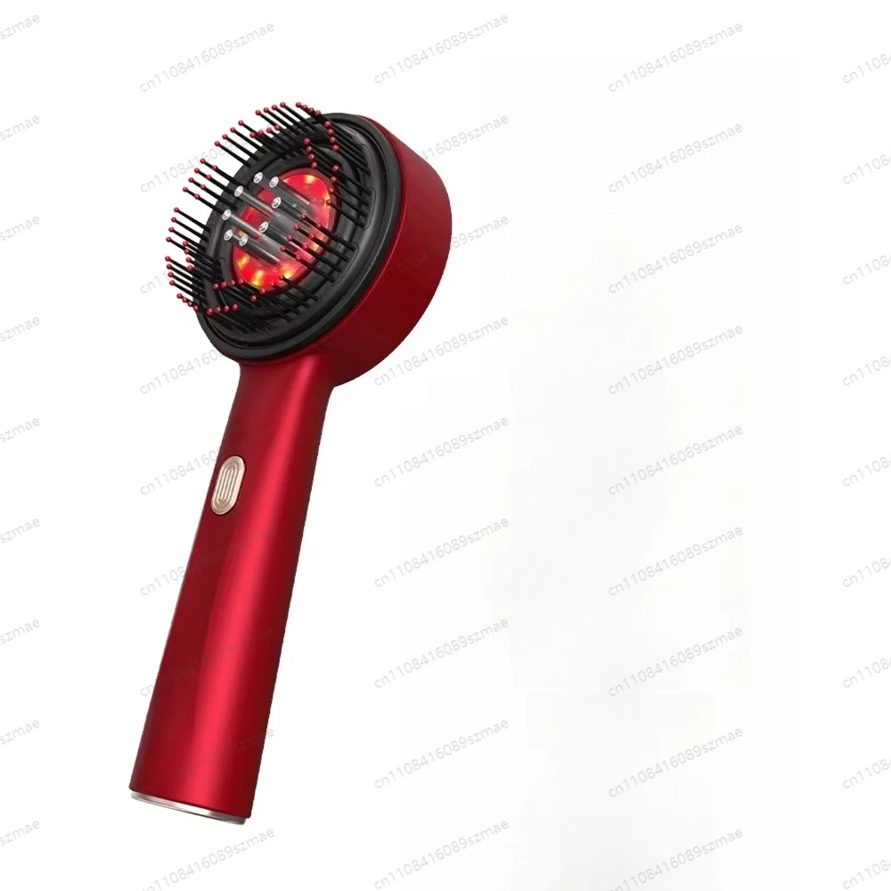 Professional Waterproof Electric Scalp Massager Red Light Hair Care Comb (Wholesale) Hair Oil Applicator