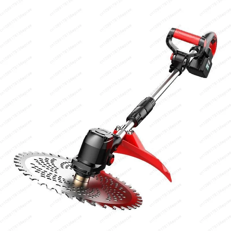 

Brushless High-power Lithium Battery Lawn Mower Handheld Rechargeable Lawn Mower Household Small Multi-functional Lawn Mower