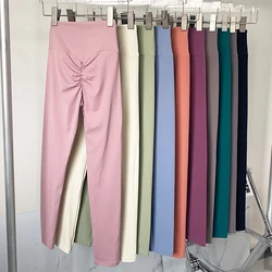TRY TO BN Women Sports Leggings Gym High Waist Scrunch Leggings Push Up Butt Lifting Fitness Yoga Athletic Pants Workout Clothes