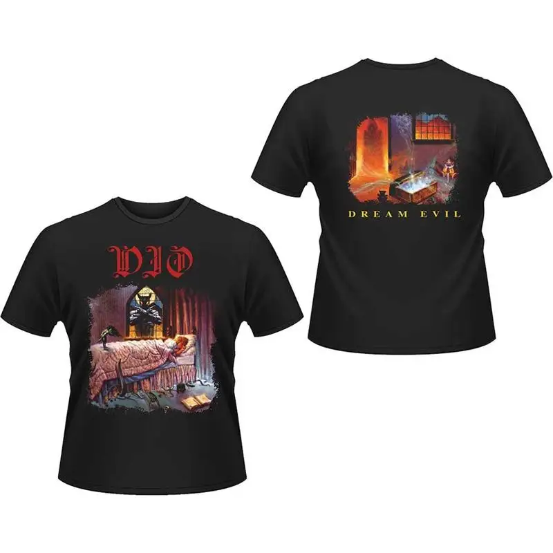 

Authentic Dio Dream Evil T Shirt S 2XL NEW