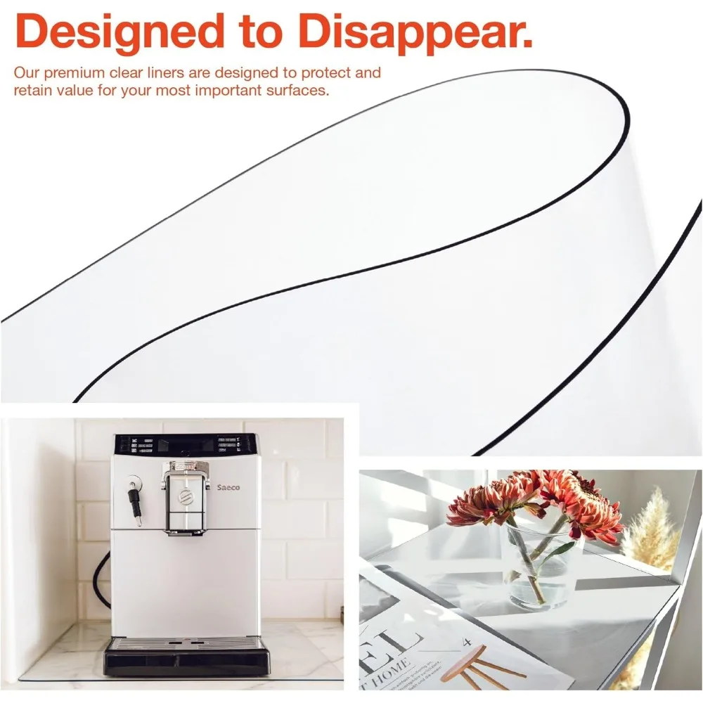 واقي طاولة من الفينيل الشفاف بسُمك 2 مم، مقاس 44 × 78 بوصة، مقاوم للماء، آمن، مصنوع في الولايات المتحدة الأمريكية، قابل للتخصيص