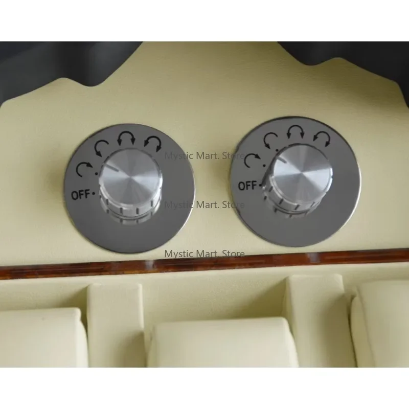 Quiet Japanese Motor Watch Winder GC03-D31BYW-S-A | High-Quality Automatic Watch Safe Box