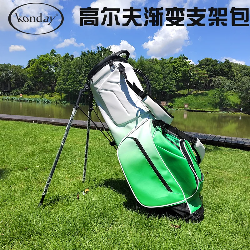 New golf bag Light and easy to carry bracket bag High quality PU waterproof large capacity standard golf bag for men and women