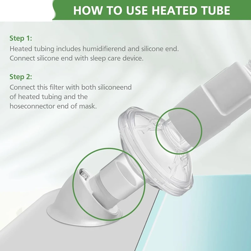 Universal Inline Filter For CPAP And Bipap Machines, For  Dreamstation & For Resmed 22MM Tubing Machines 9 Packs