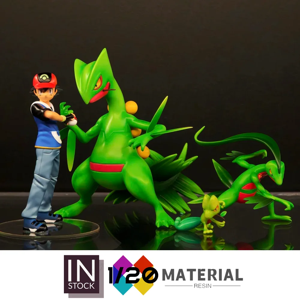[In Stock]1/20 Resin Scale World [LM] – Treecko & Grovyle & Sceptile
