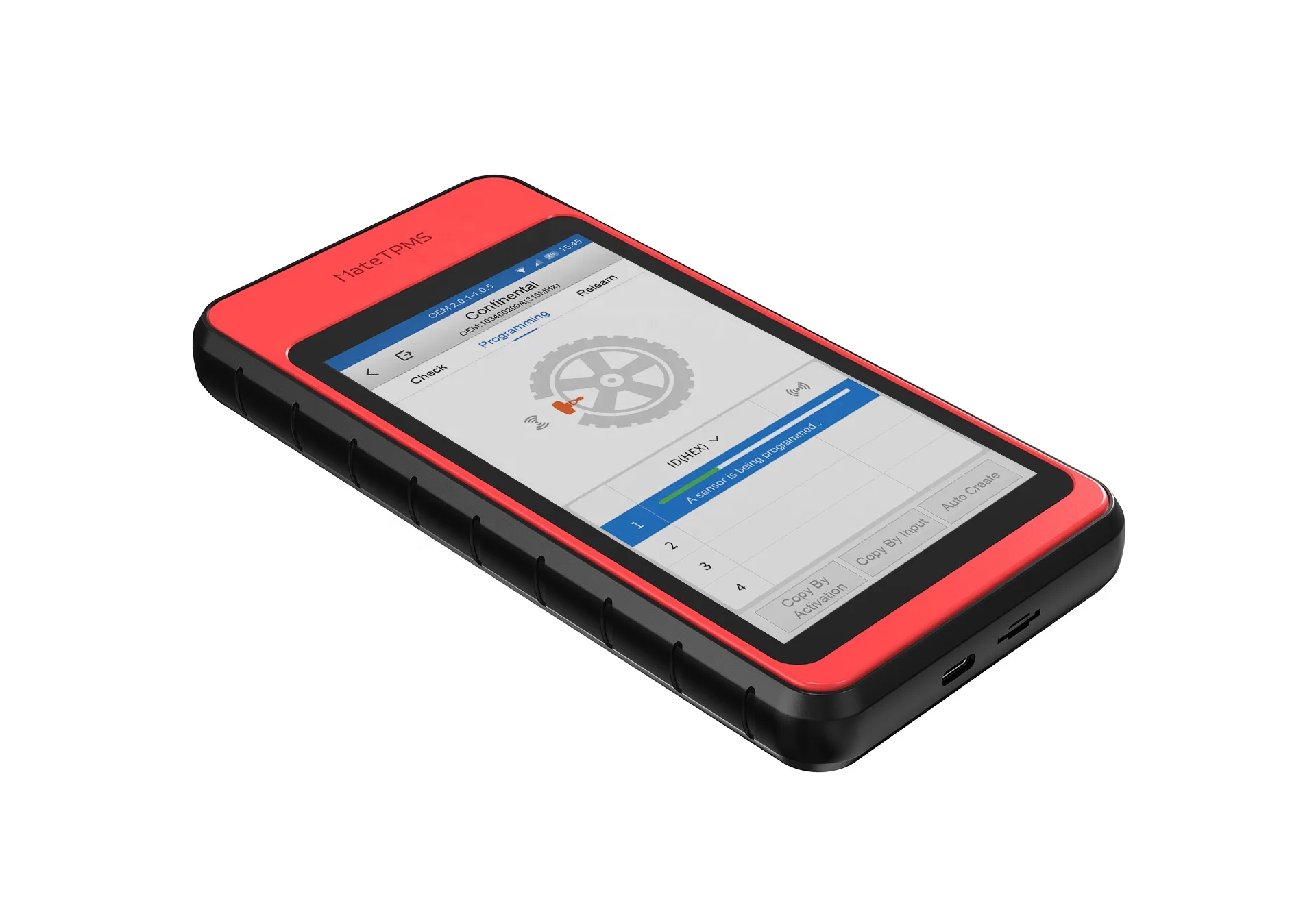 A8 TPMS Programming Tool For 315Mhz Or 433Mhz Universal TPMS Sensor Covers More Than 98% Of Car