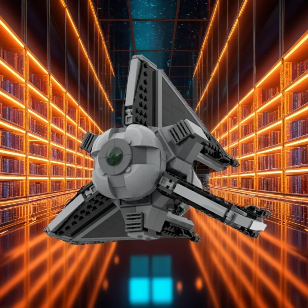 

442 шт. TIE Phantom MOC Star Batter Стелс-истребитель модель образовательные строительные блоки подарок