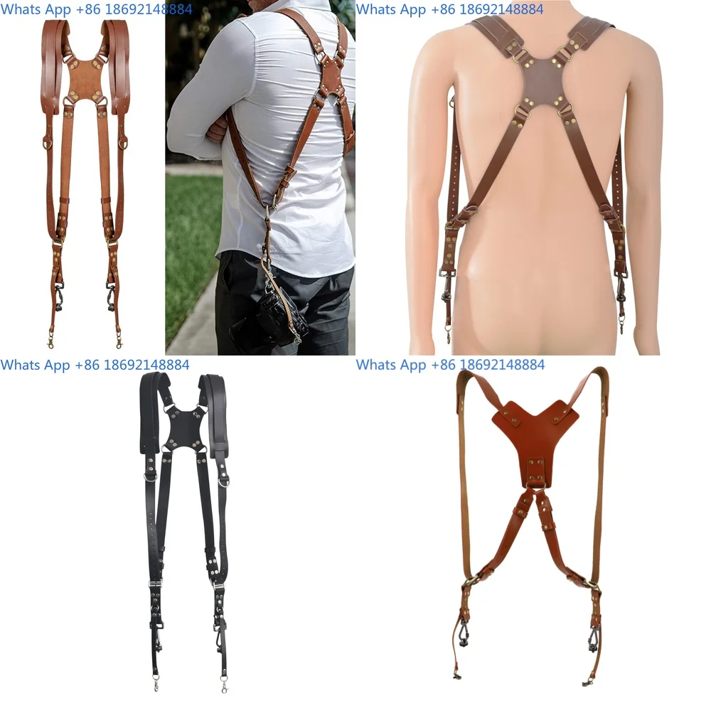 

Genuine Leather Camera Strap for Outdoor Photography Digital Equipment