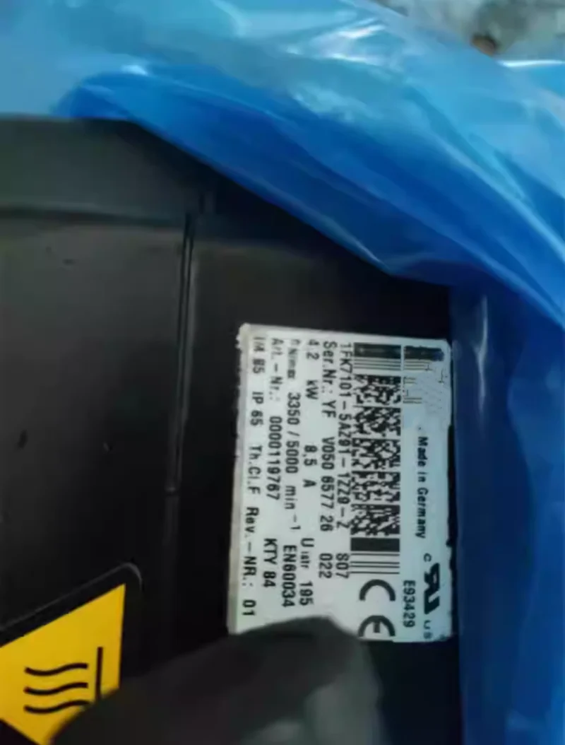 1FK7101-5AZ91-1ZZ9-Z S07 motor 4.2KW,  00-119-767